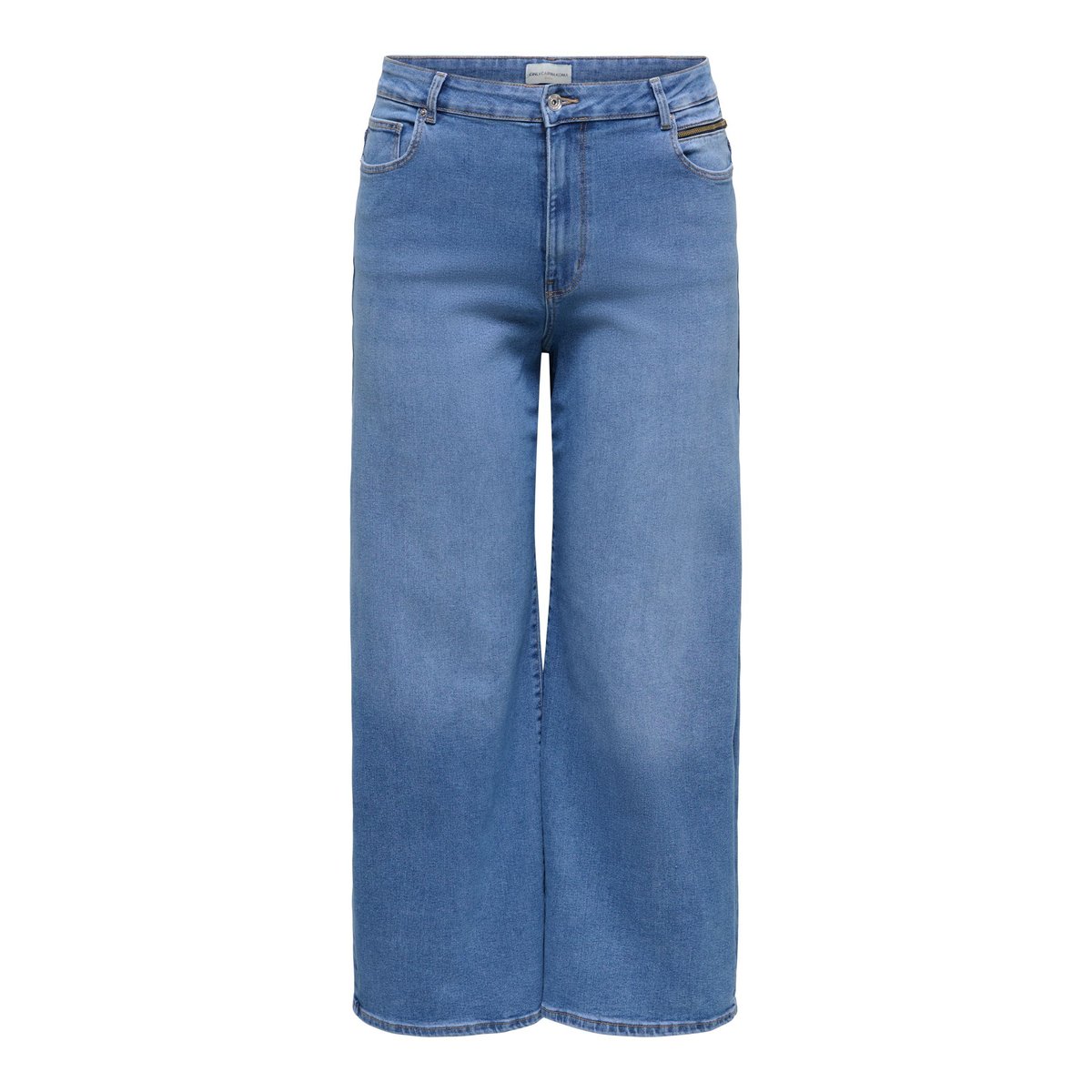 Jean À Jambe Large medium blue denim, ONLY CARMAKOMA
