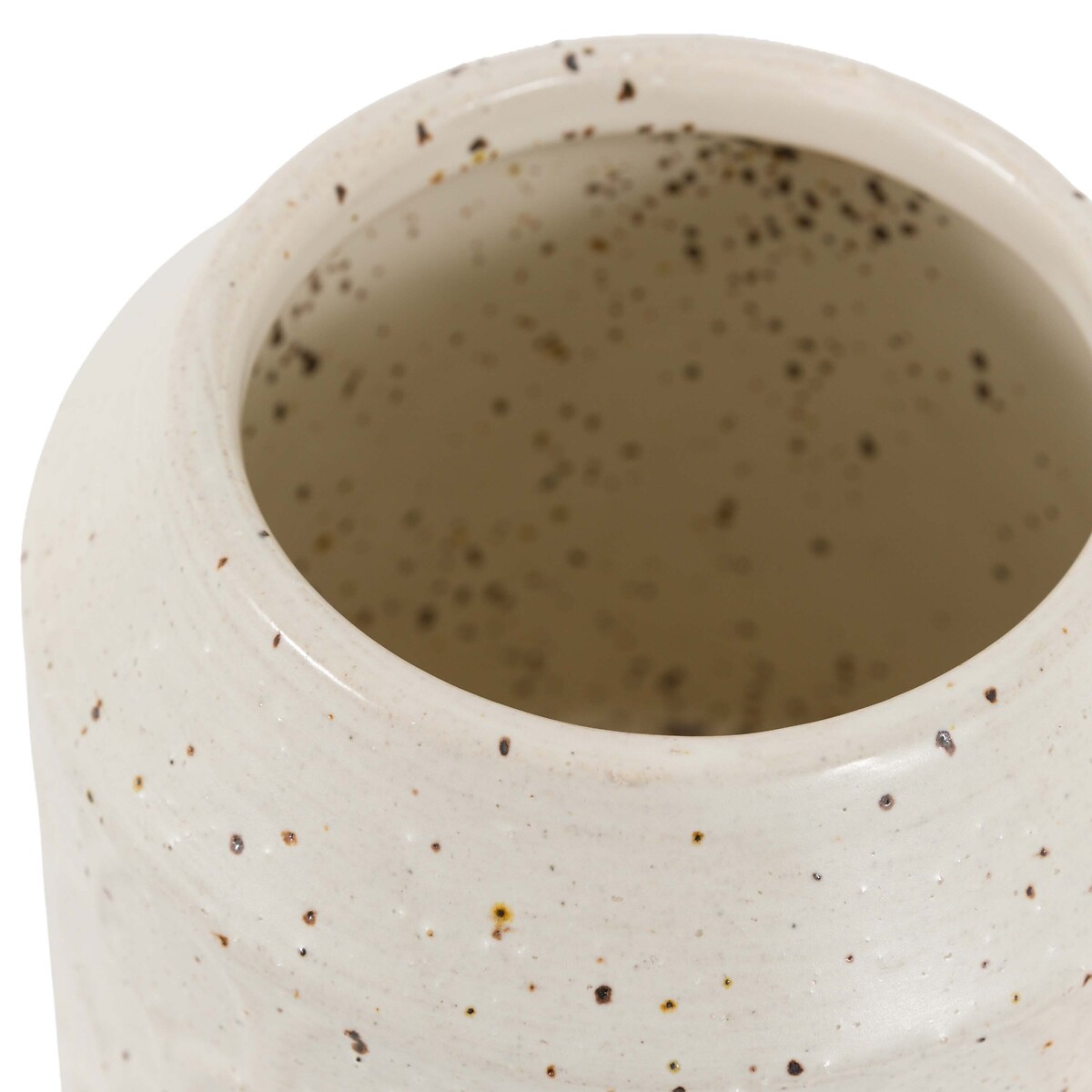 15.5cm Ceramic Storage Jar in Natural natural, ÉDITÉ