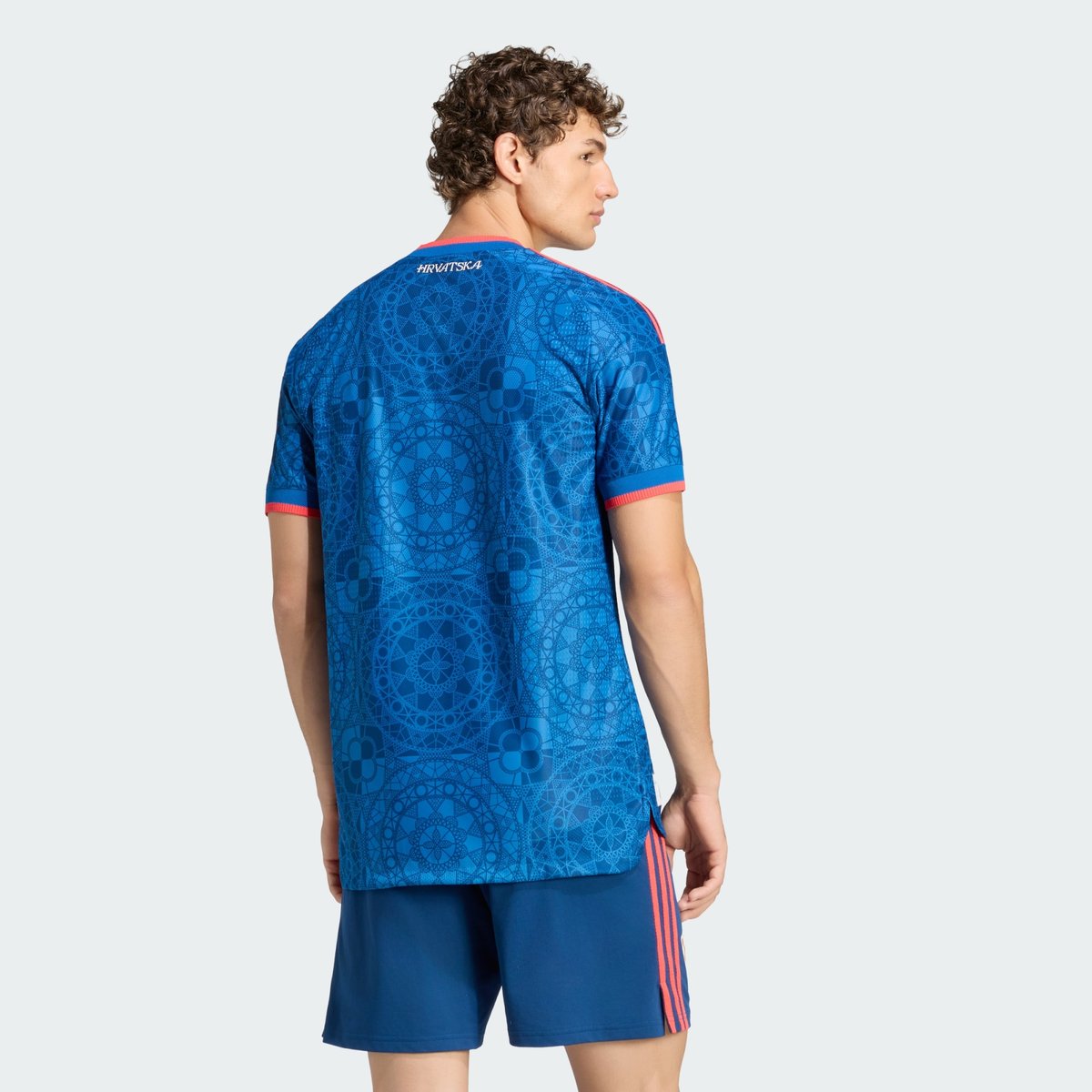 Maillot Extérieur Croatie 26 Authentique eqt blue, adidas Performance
