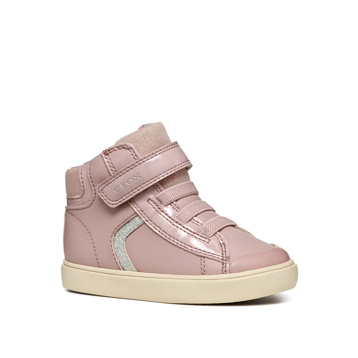 Gisli Breathable High Top Trainers pink, GEOX