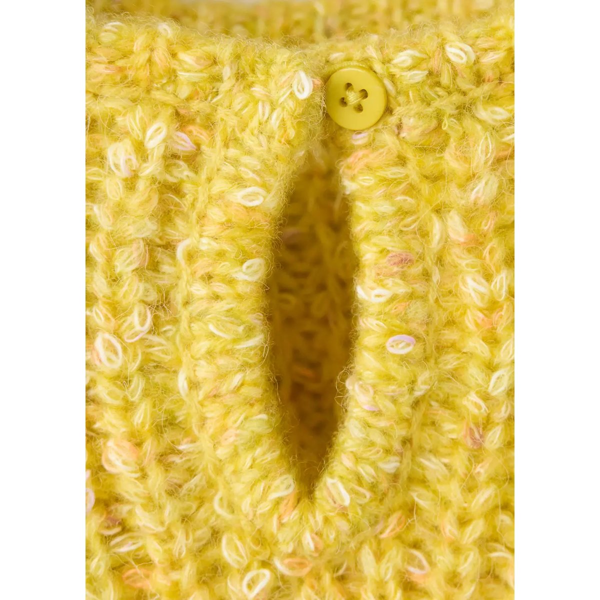 Pull-over maille texturé citron vert, MANGO BABY