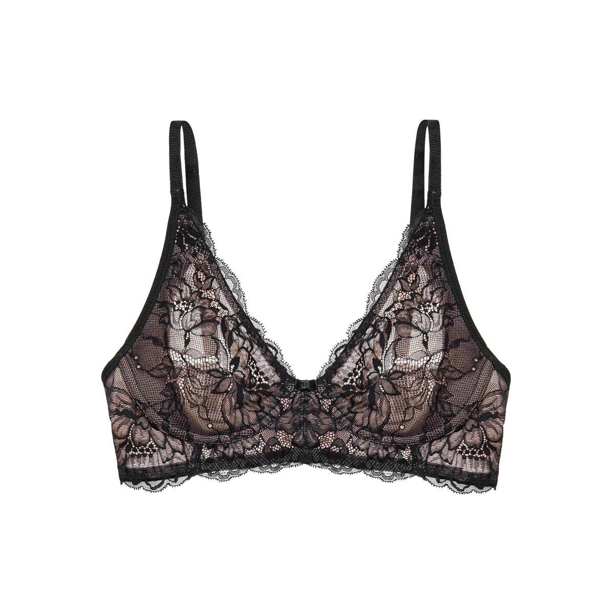 Soutien-gorge sans armatures Amourette Charm noir, TRIUMPH