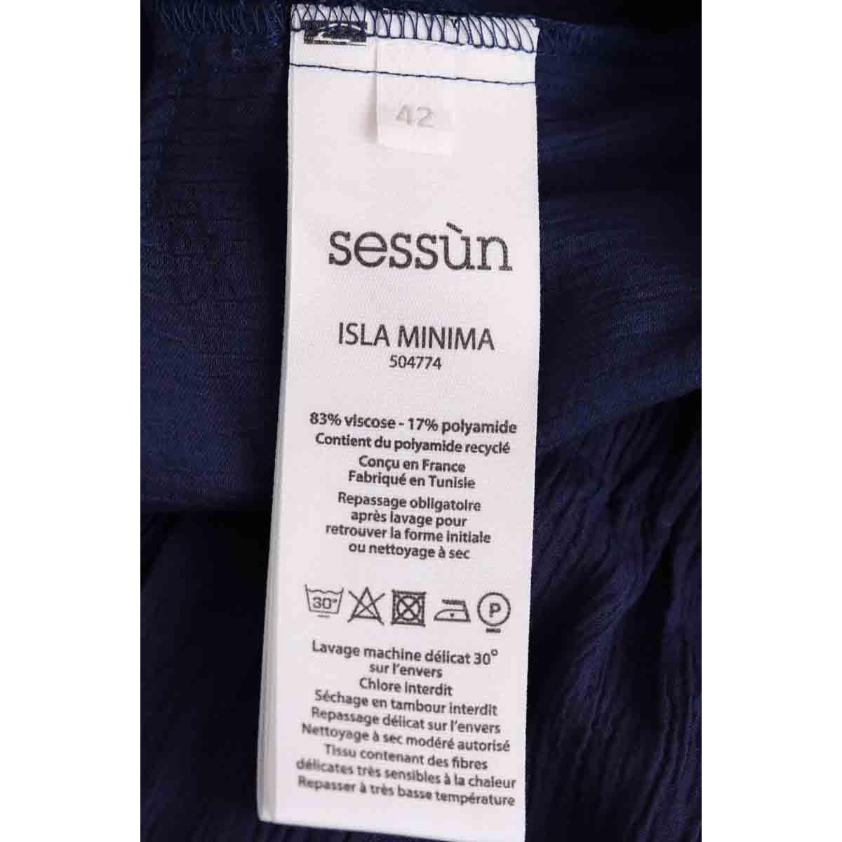 Pantalon large - Très Bon État bleu, SESSUN