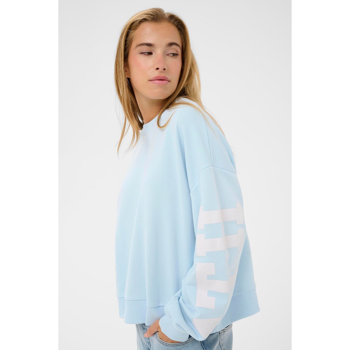 Sweatshirt bleu nantucket breeze, KAFFE