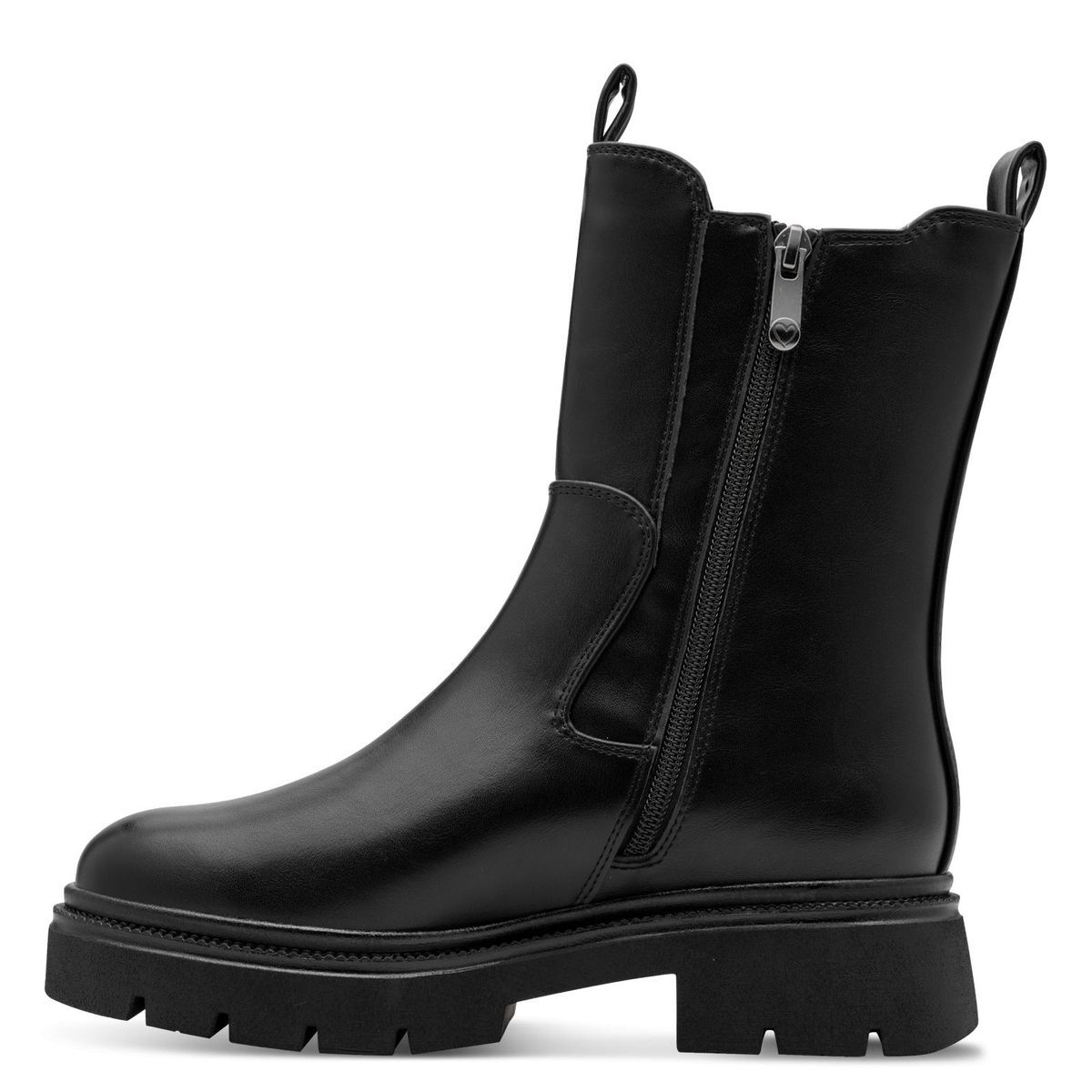Bottine Chelsea talon bloc noir, MARCO TOZZI