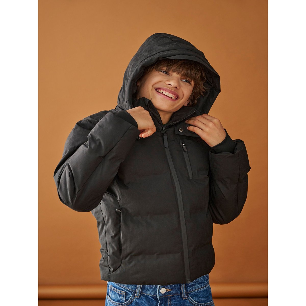 Doudoune black 1, ONLY & SONS JUNIOR