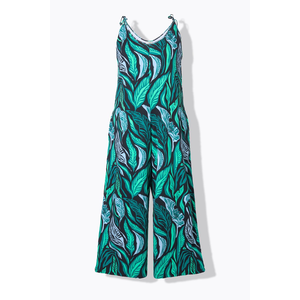 Combinaison en jersey, motif jungle noir, ULLA POPKEN