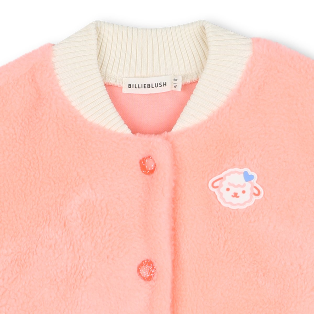 Gilet en polaire ecru rose, BILLIEBLUSH