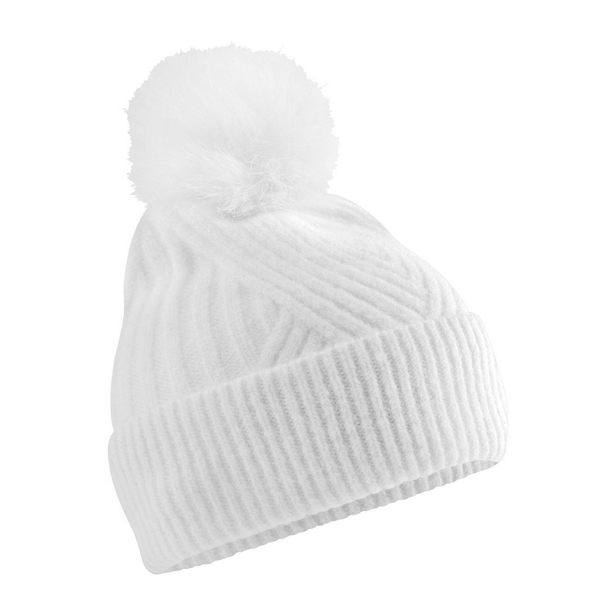 Bonnet SNOW LUXE blanc, BEECHFIELD