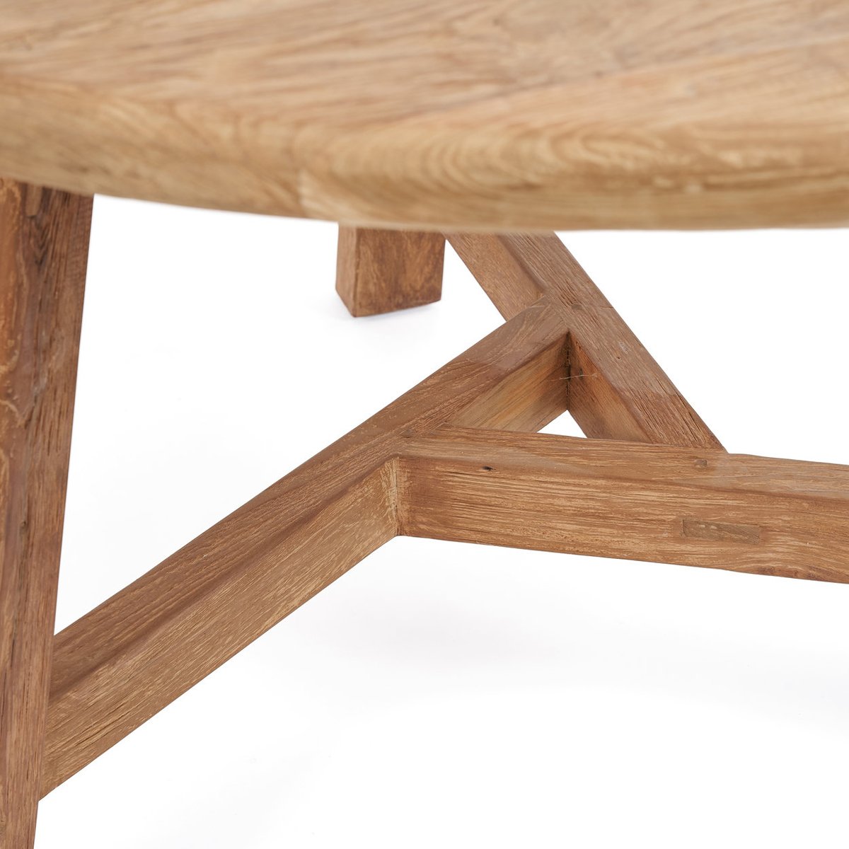 Table à manger en teck NOGUCHI beige, BAZAR BIZAR