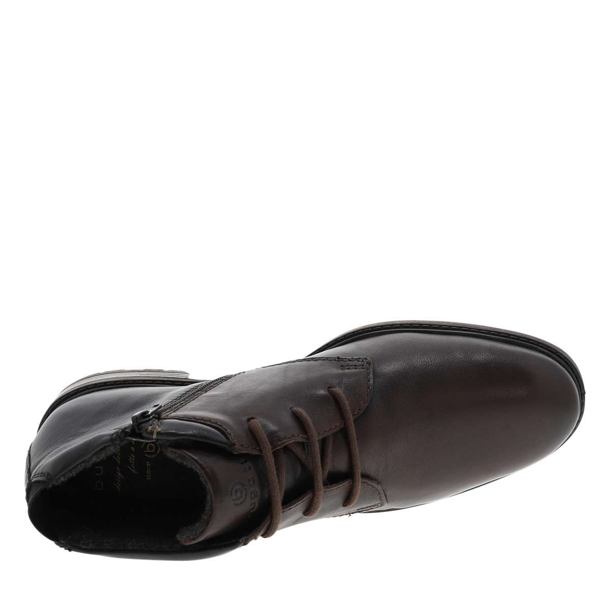 Bottines cuir talon plat autre, BUGATTI