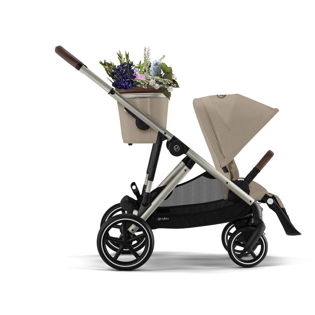 Poussette GAZELLE S Taupe almond beige | beige, CYBEX
