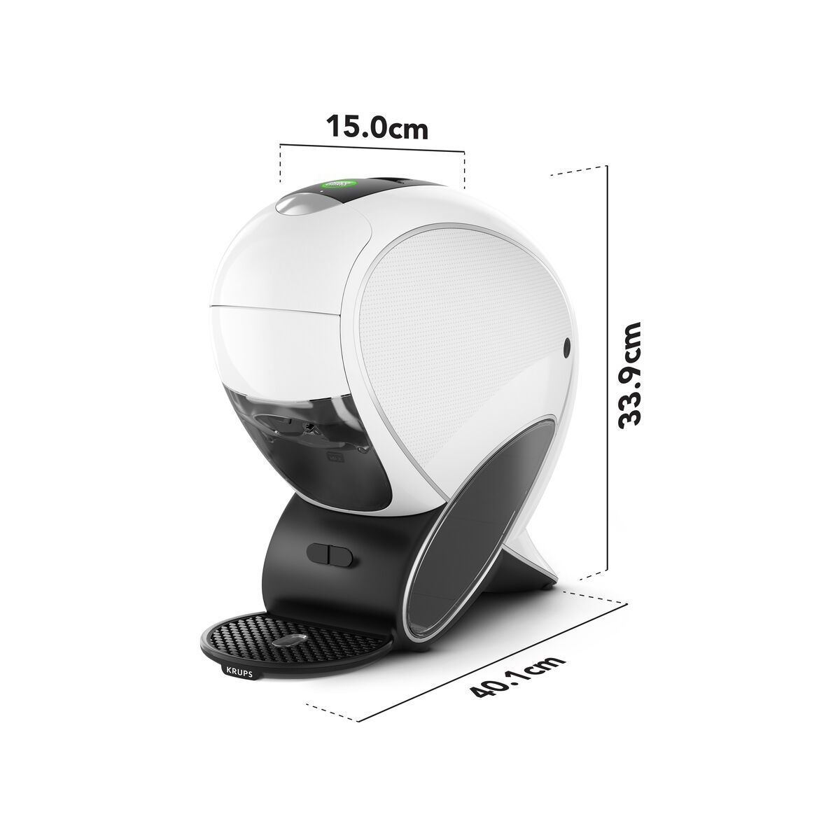 Dolce Gusto neo blanc KP850110 couleur unique, KRUPS