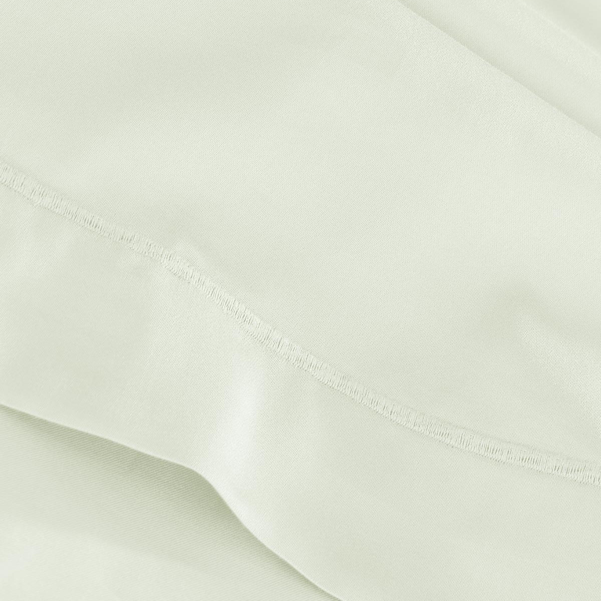 Parure drap plat + 2 taies 50x70 cm SOFT PERCALE ecru, SENSEI MAISON