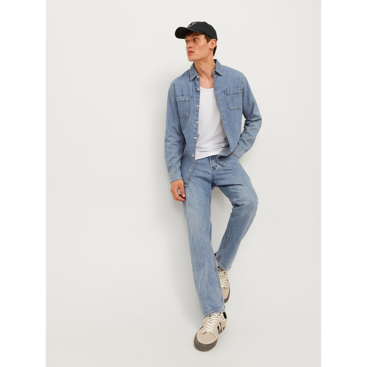 Jean Coupe Décontractée blue denim, JACK & JONES