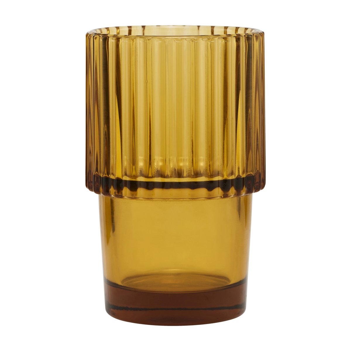 Verre Rills lot de 4 ambre, HOUSE DOCTOR