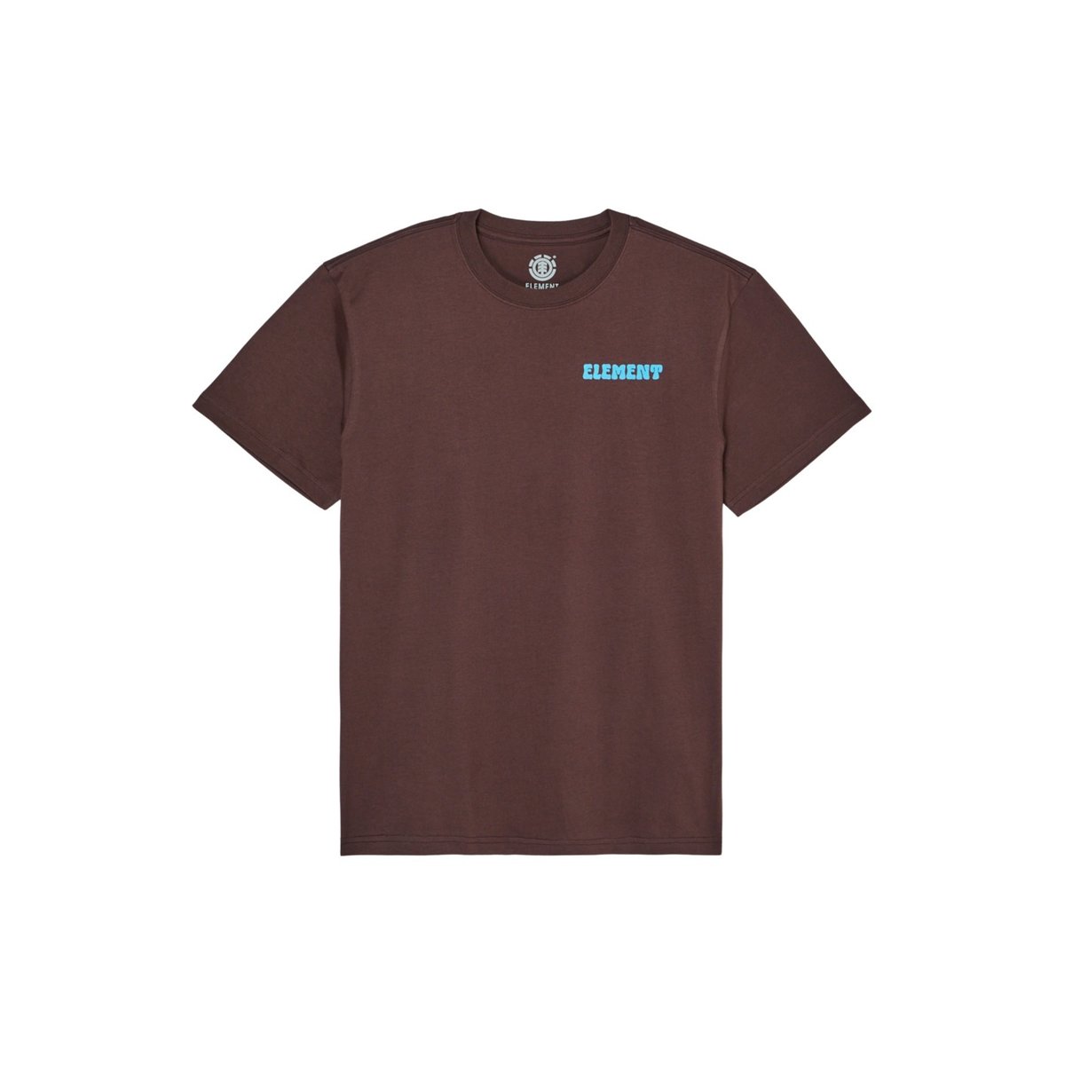 T-Shirt manches courtes PLEASURE marron java, ELEMENT