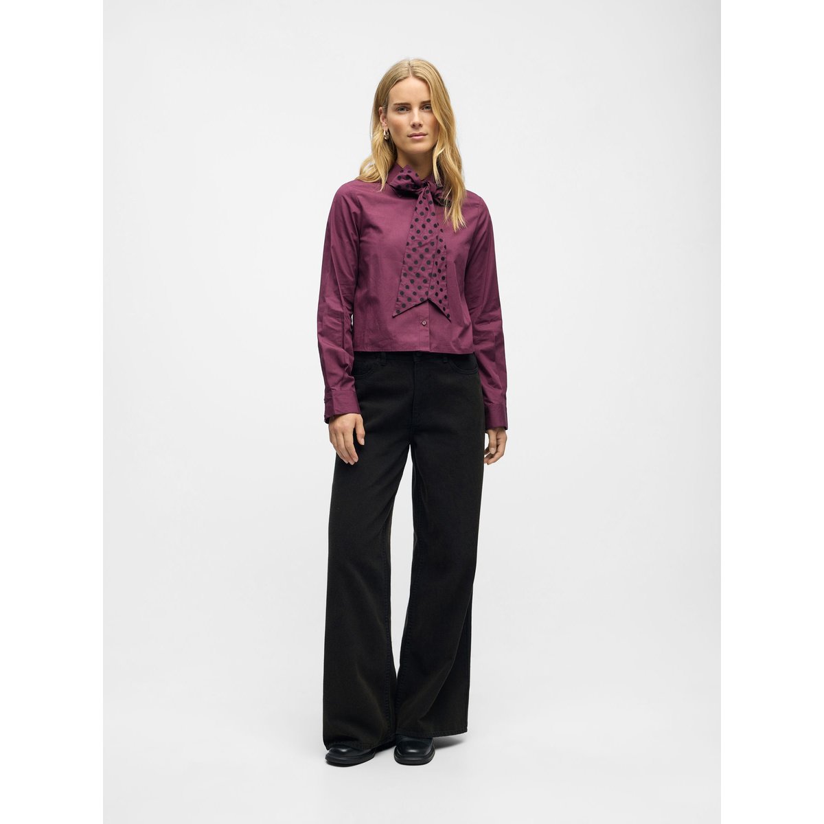 Chemise violet - mauve wine, OBJECT