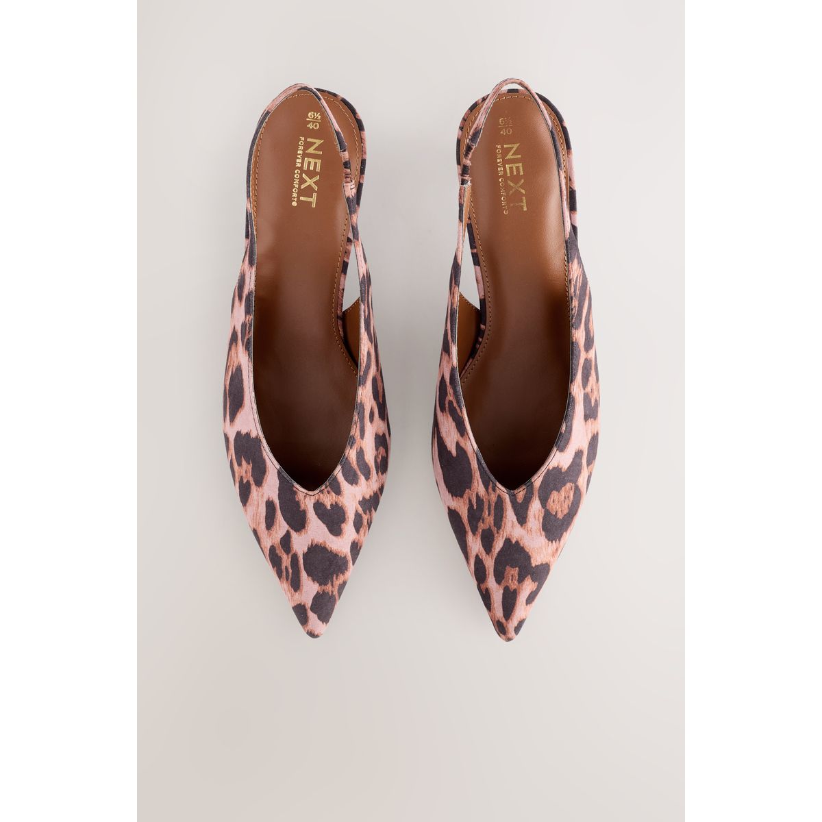 Chaussures à petit talon forever comfort® léopard, NEXT