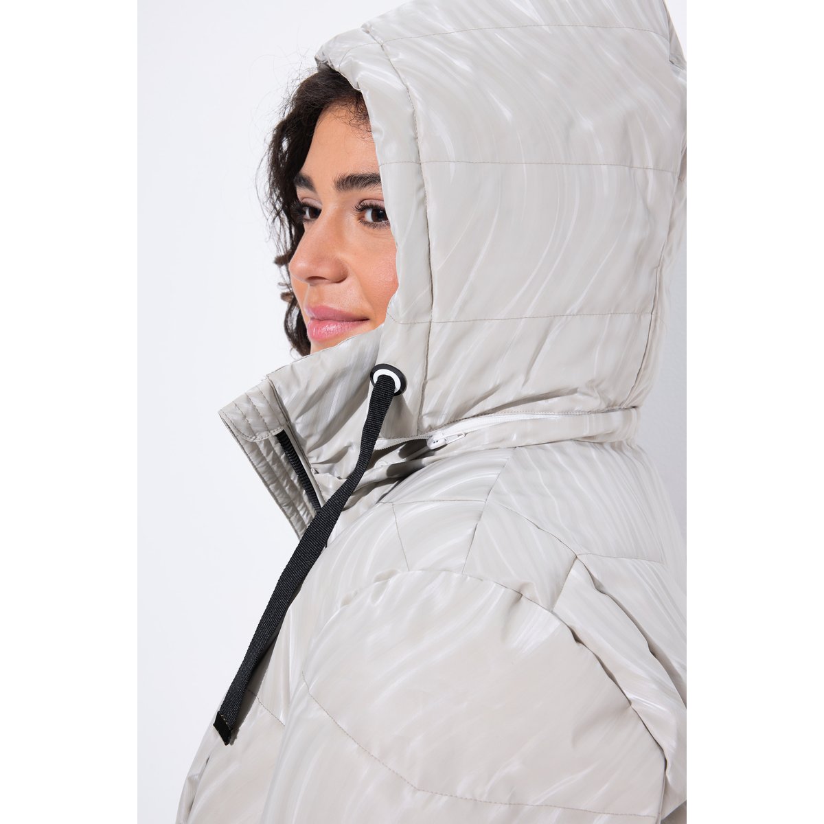 Veste matelassée technique HYPRAR blanc cassé, ULLA POPKEN