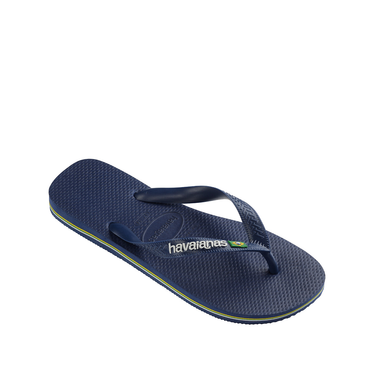 Chinelos Brazil Logo azul, HAVAIANAS
