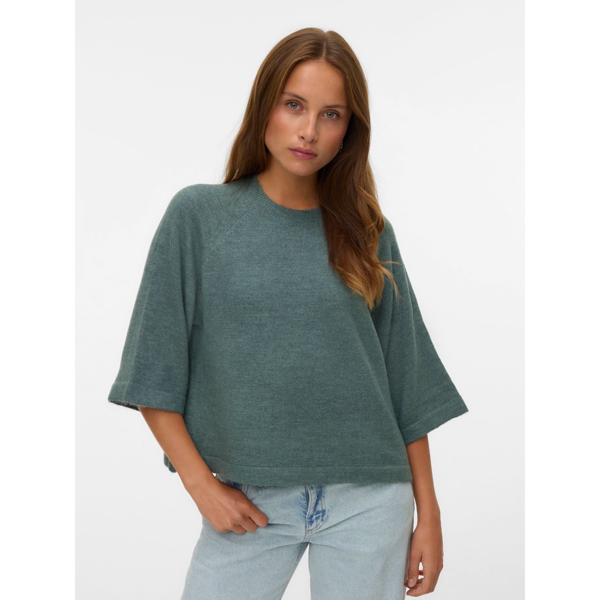 Pull En Maille balsam green, VERO MODA