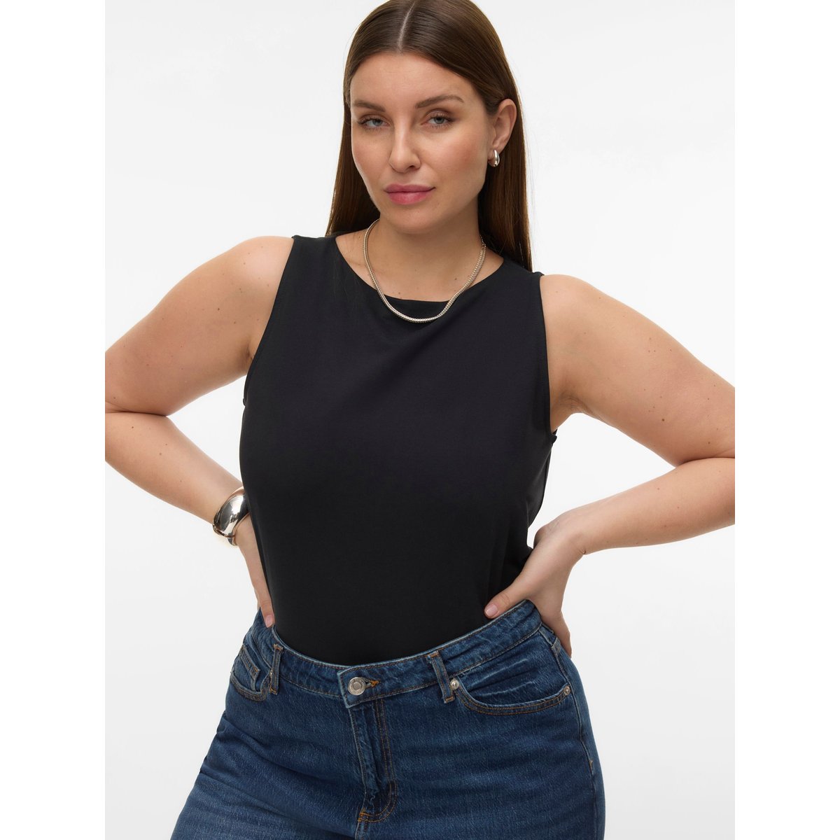Débardeur black 1, VERO MODA