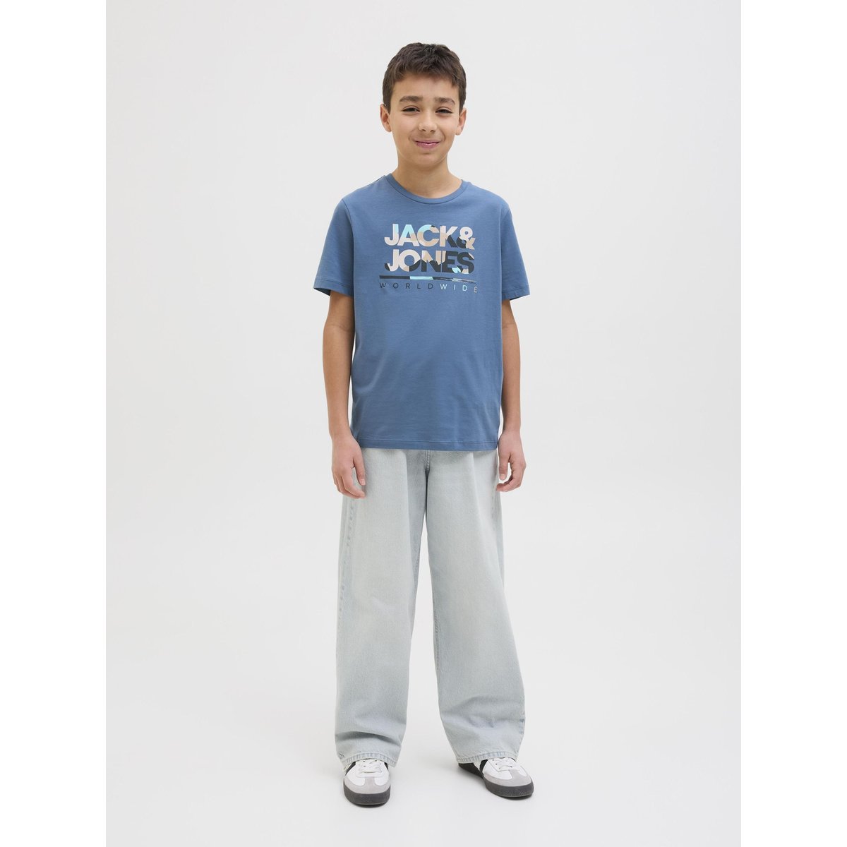 Jean Extra Baggy Fit blue denim, JACK & JONES JUNIOR