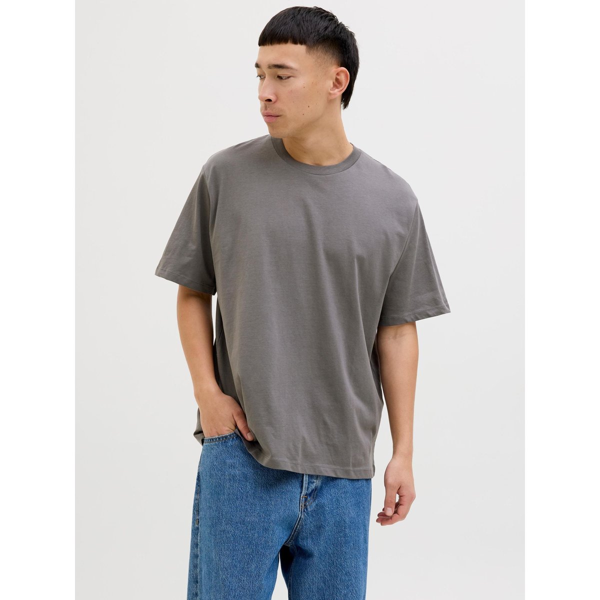 T-Shirt white 1, JACK & JONES