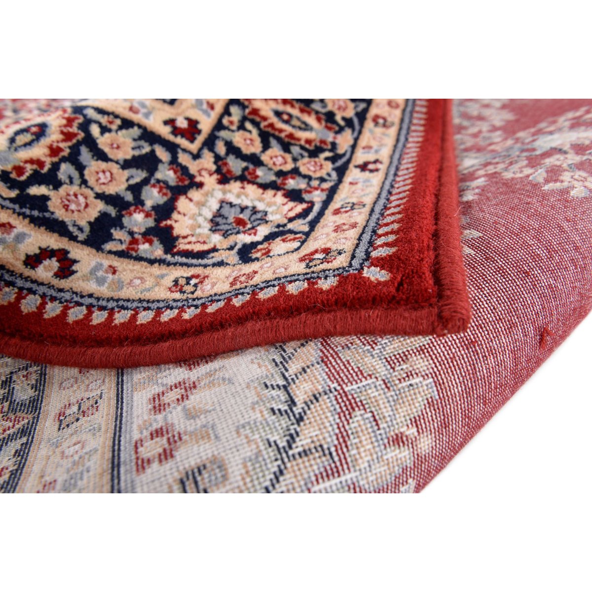 Tapis d'orient floral - DOLNA rouge, THEKO