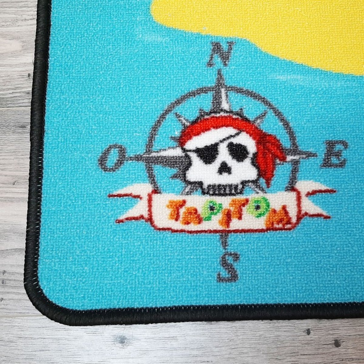 Tapis de jeu enfant PIRATE multicolore, TAPITOM