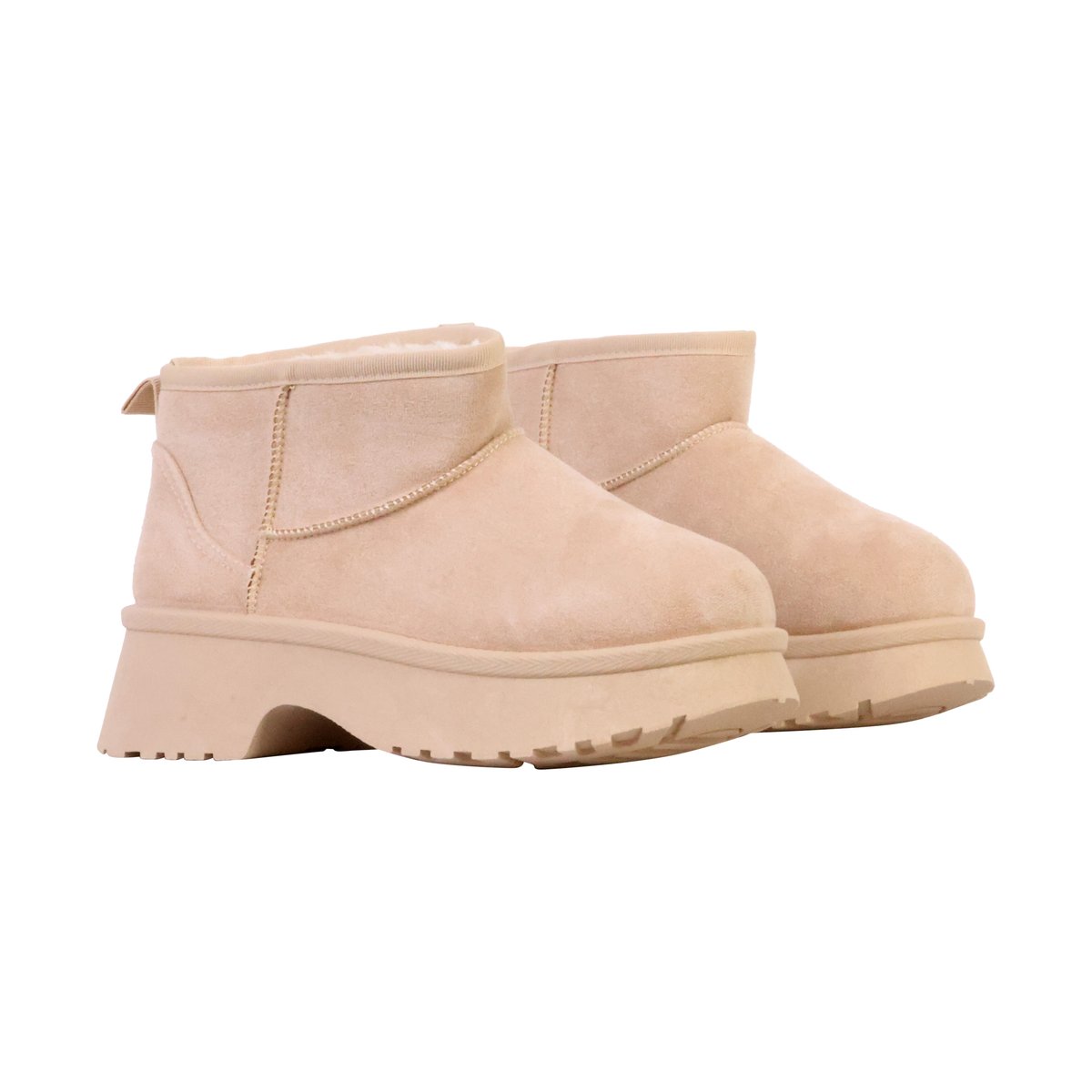 Bottines à Enfiler beige, ENZA NUCCI