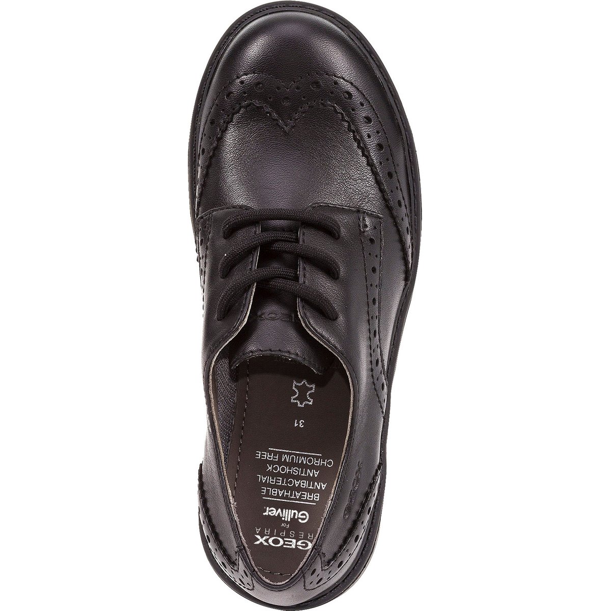 Chaussures Pour Uniforme  J CASEY noir, GEOX