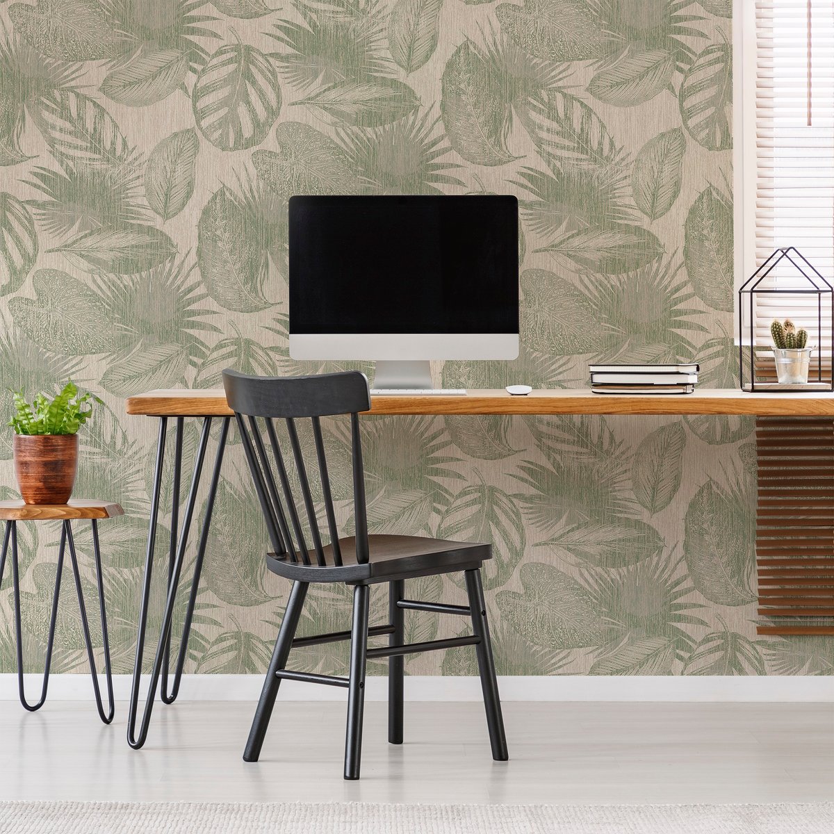 Papier peint Urban nature vert, SUPERFRESCO EASY