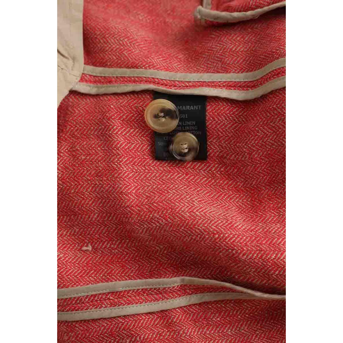 Blazer - Très Bon État rouge, ISABEL MARANT