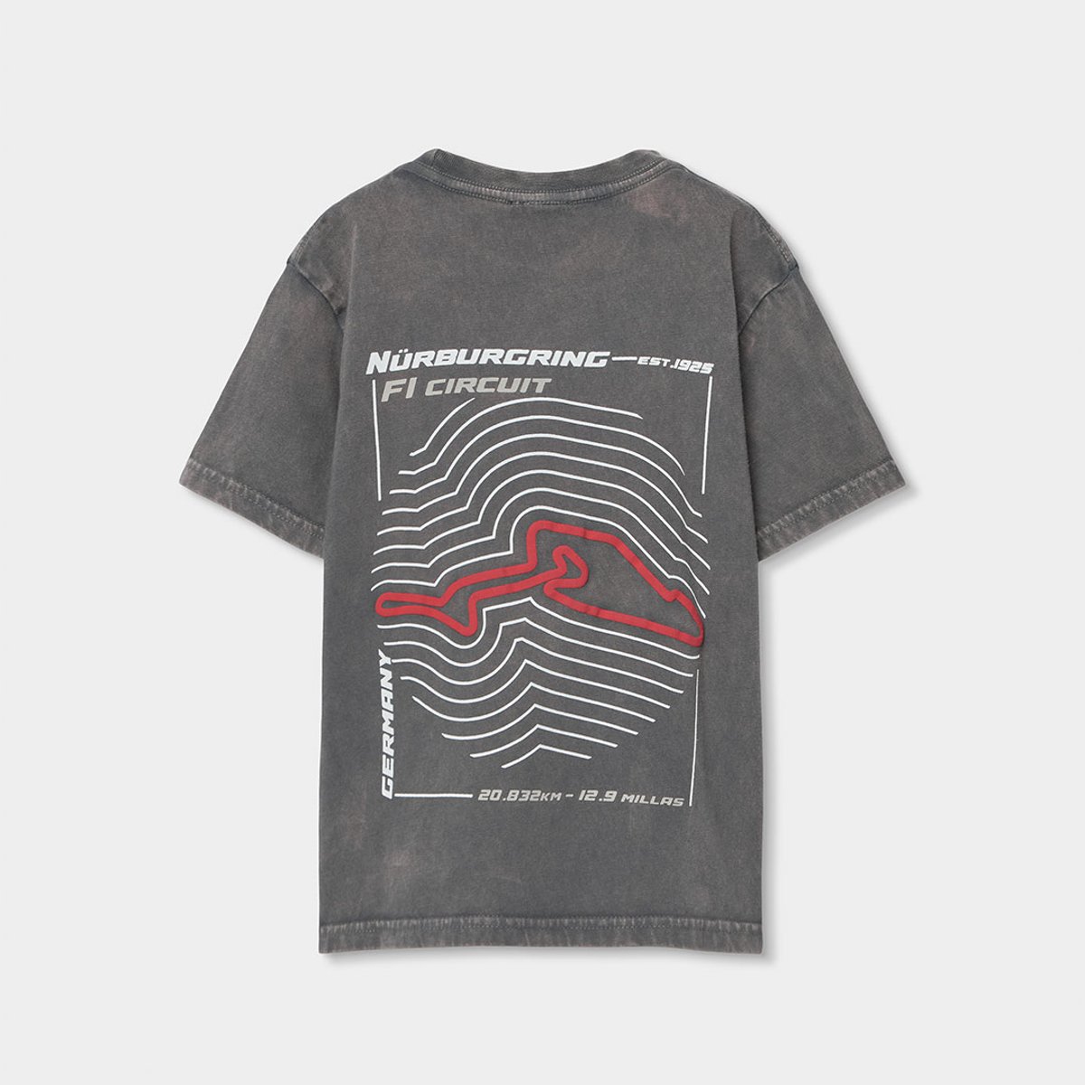 T-shirt garçon coton gris, BOBOLI