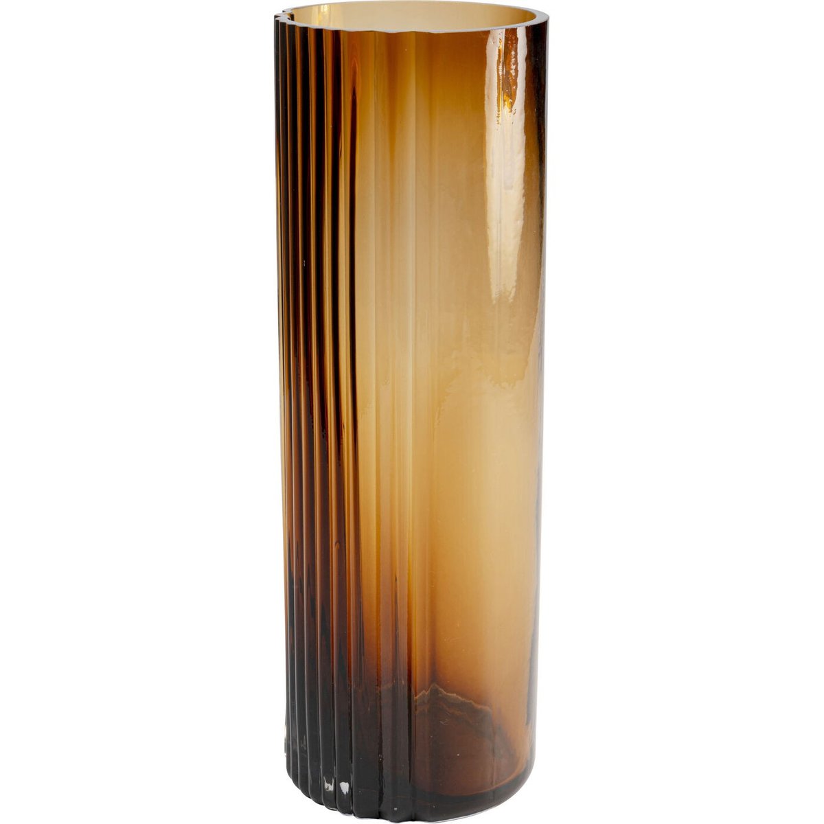 Vase en verre, DAPHNE marron, KARE DESIGN
