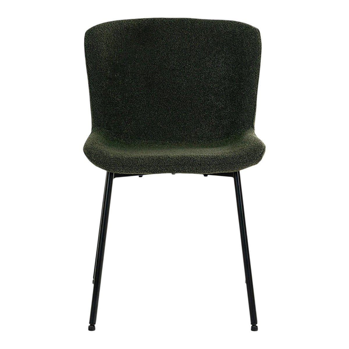 Ens. table ovale décor bois foncé + 6 chaises vertes MATERA marron, PIER IMPORT