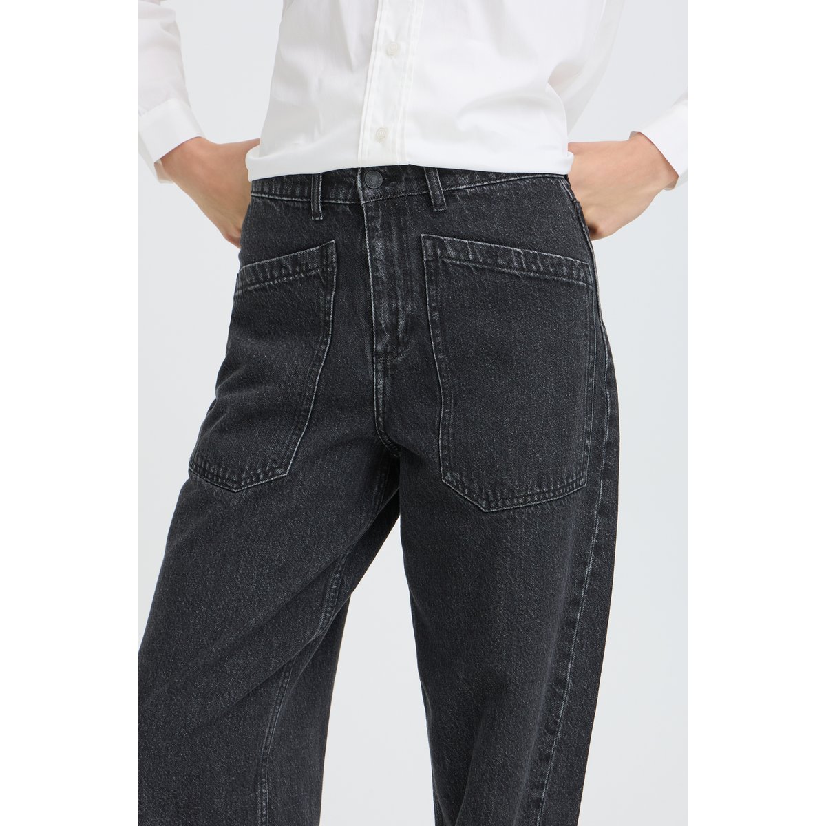 Jeans noir black denim, B.YOUNG