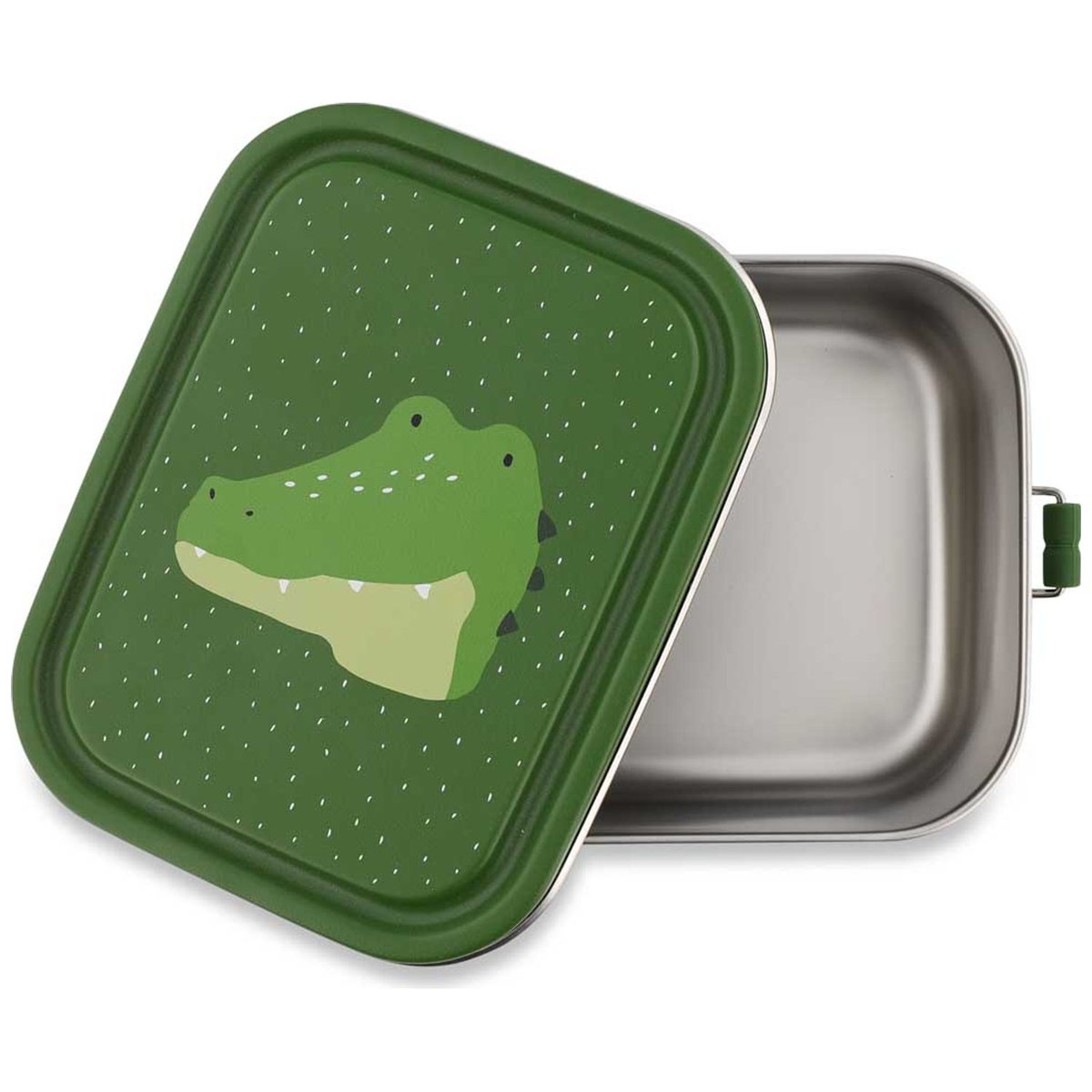 Petite lunch box vert, blanc, noir, TRIXIE