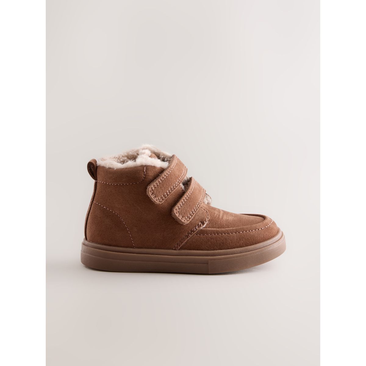 Bottes zippées et doublées marron fauve, NEXT