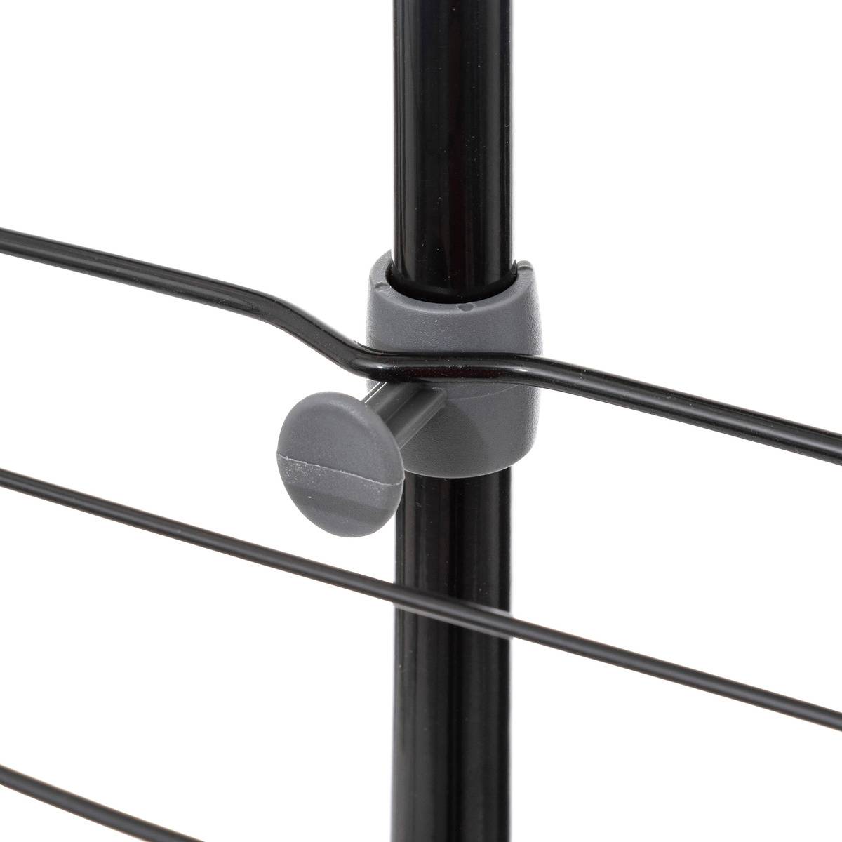 Étendoir à linge pliable tour 40m MOJAVE gris, 5FIVE SIMPLY SMART