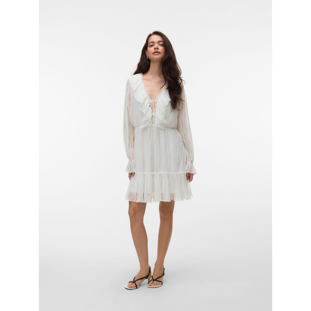 Robe Peplum snow white, VERO MODA