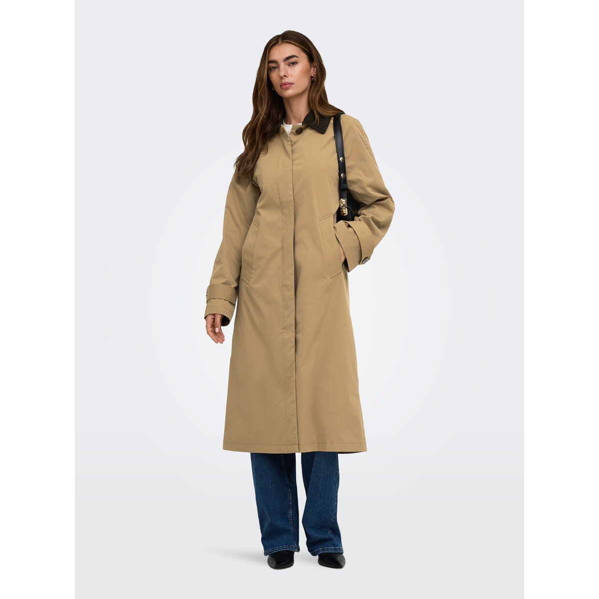 Manteau marron - otter 1, ONLY