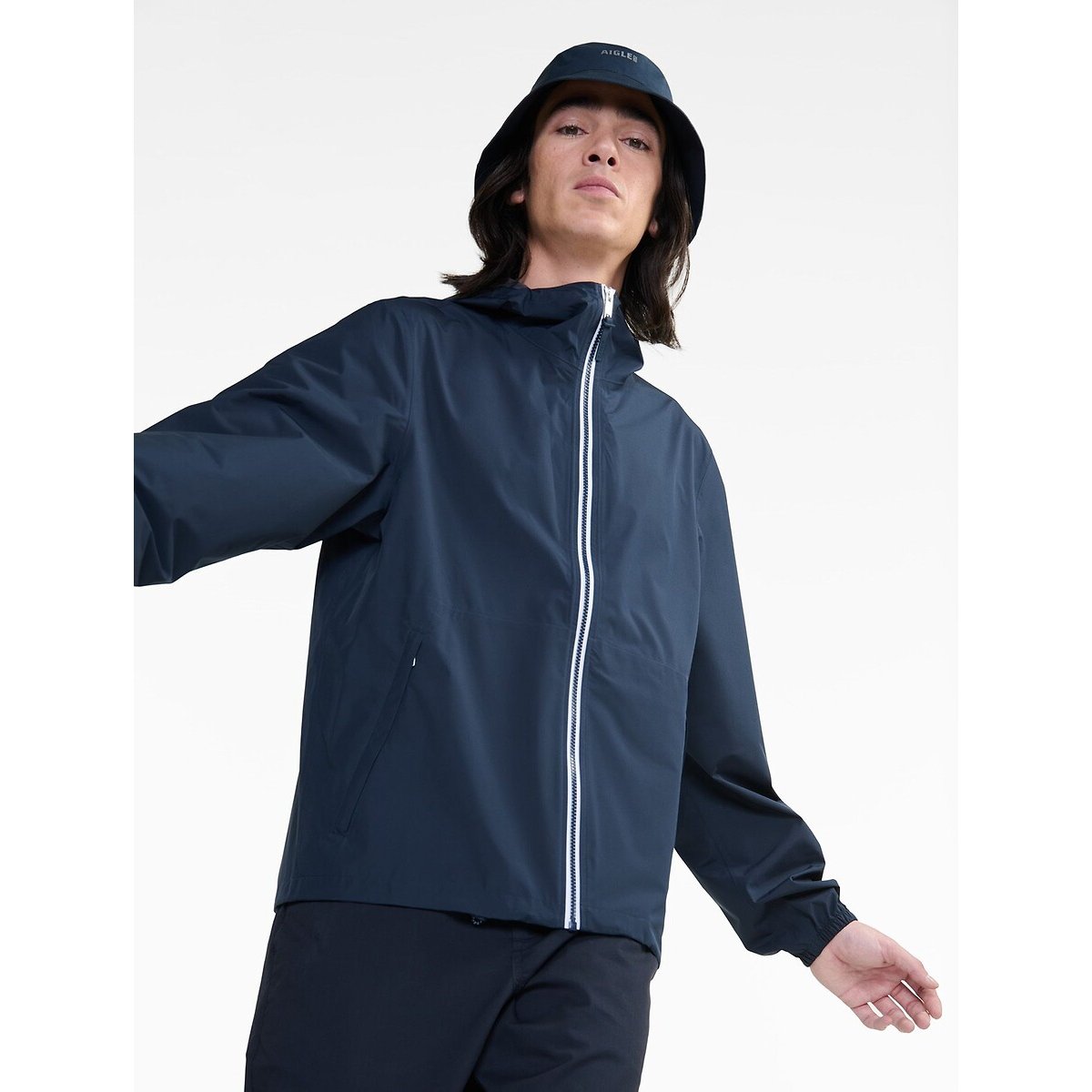 Giacca a vento unisex blu marino, AIGLE
