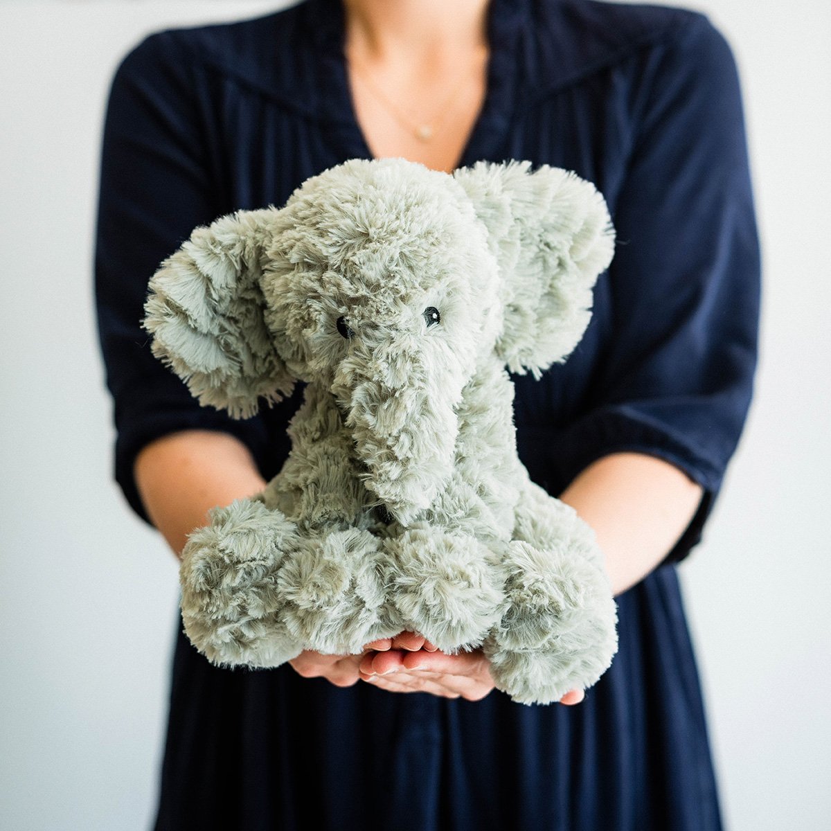 Peluche Bouillotte Éléphant gris, WARMIES