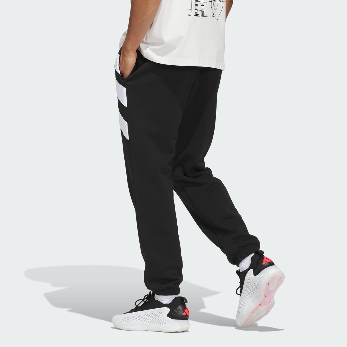 Pantalon Molleton Anthony Edwards Foundation Pantalon Molleton Anthony Edwards Foundation black, adidas Performance