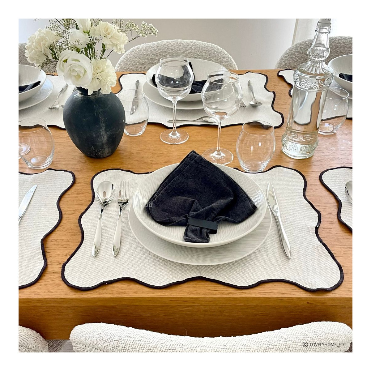 24 couverts de table avec support de rangement nomade - EPSILON inox, COUZON