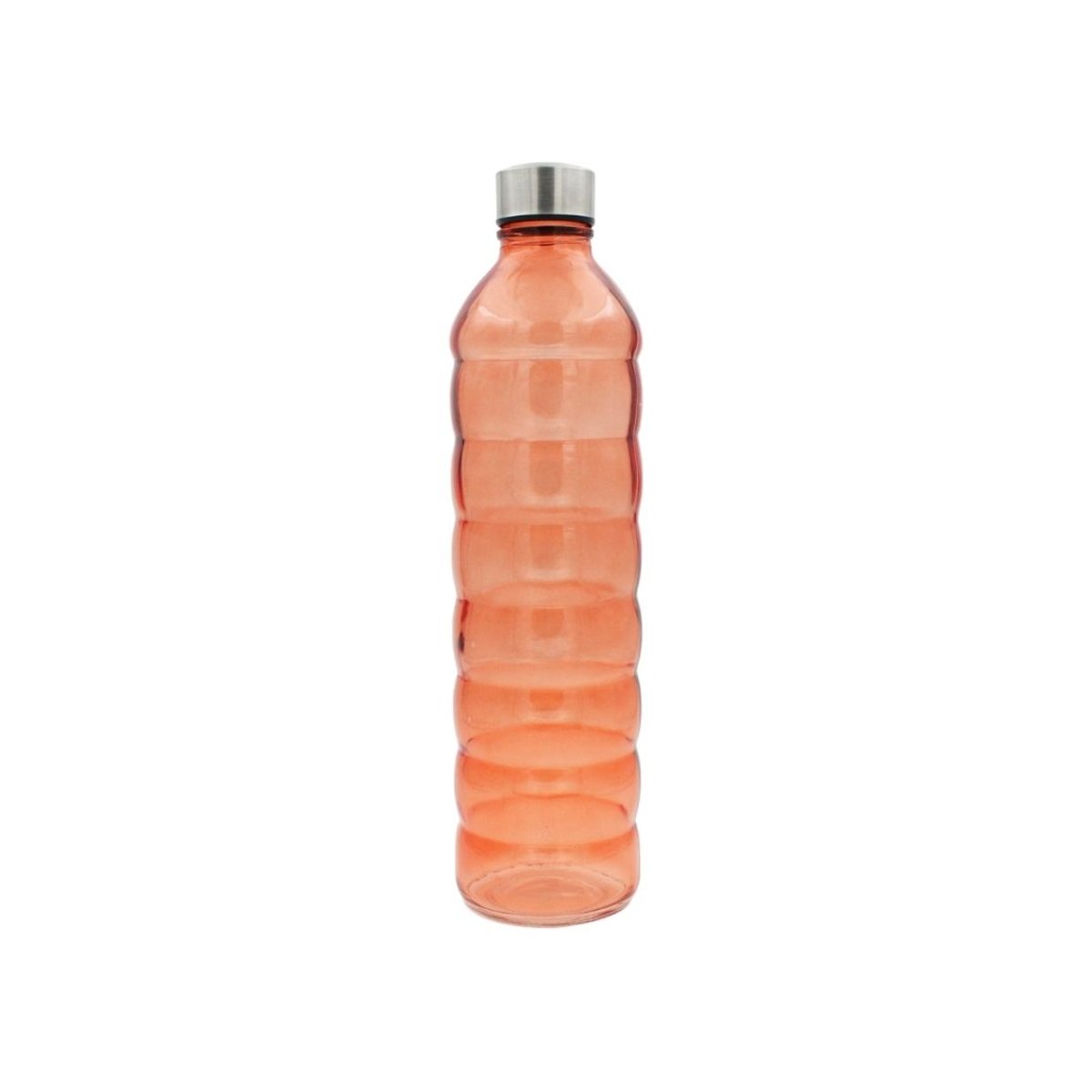 Bouteille orange en verre coloré, GLOUPOP orange, ARTIME