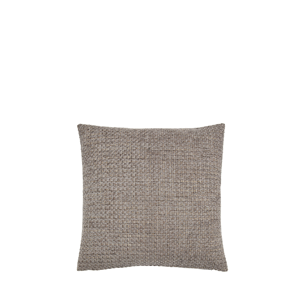 Herringbone Woven Filled Cushion grey, ÉDITÉ